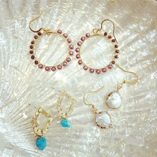 ターコイズとパール