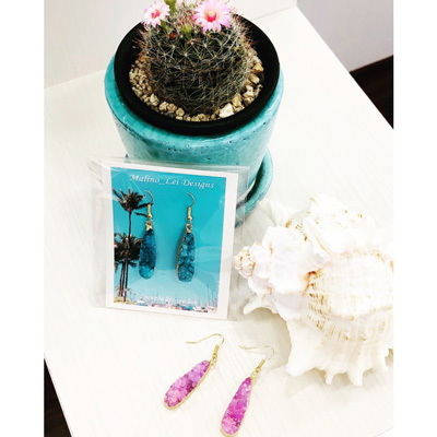 貝パールのイヤリング