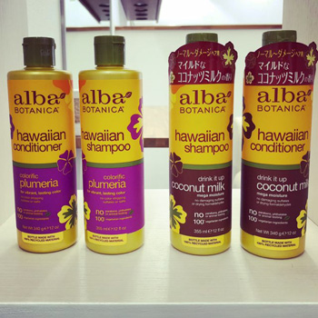 マリノレイ使用、シャンプーとトリートメント