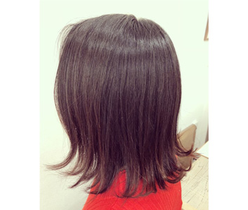 マリノレイの外ハネスタイル